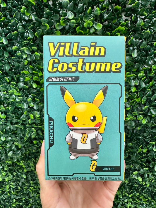 Pokémon Pikachu Villain Costume Figurine – Team Galactic Edition