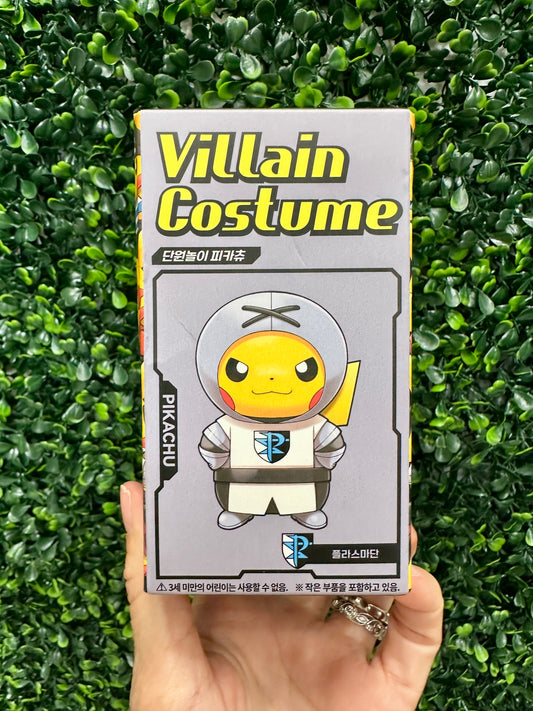 Pokémon Pikachu Villain Costume Figurine – Team Plasma Edition