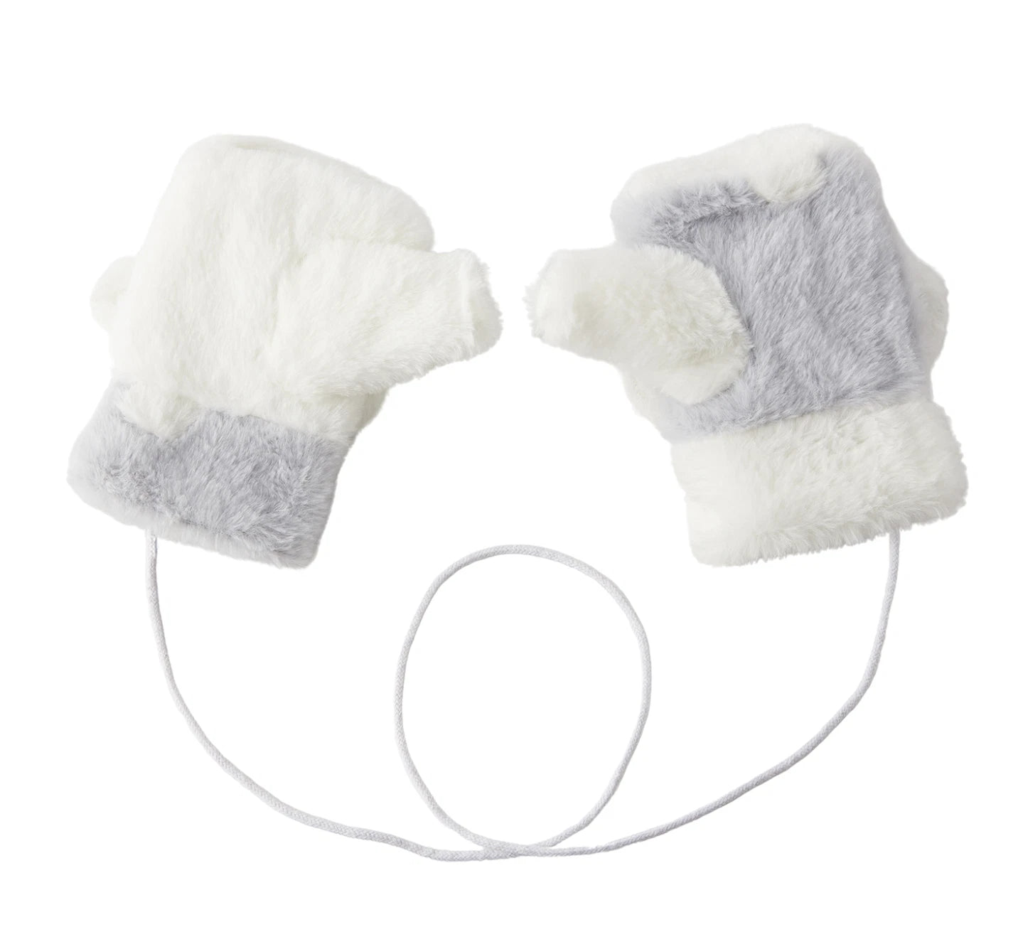 Pokémon Center Japan 2025 — Holiday Blessings Tandemaus Convertible Mittens (Japan-Exclusive)