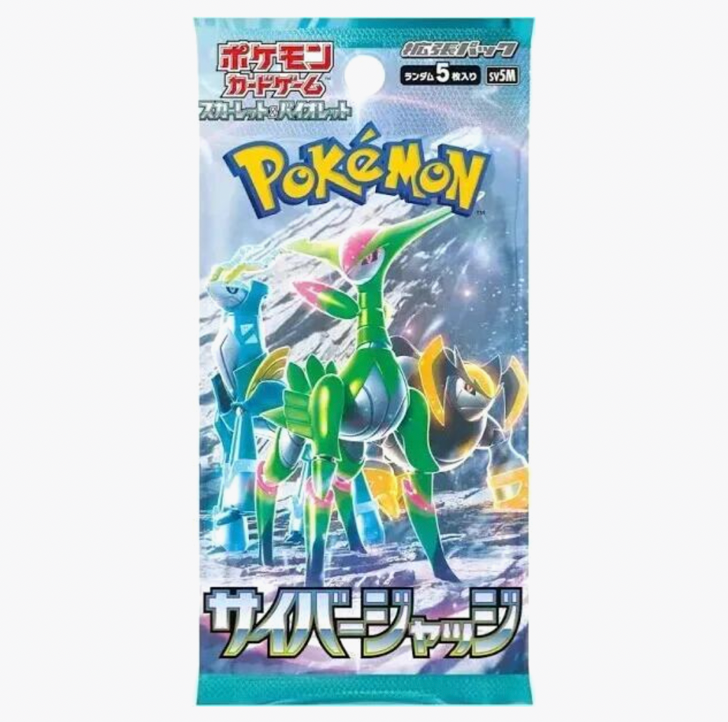 how to open japanese pokemon cards Japanese Pokemon Trading Cards sv5M Booster Pack (Cyber Judge) – Handmade  in CA