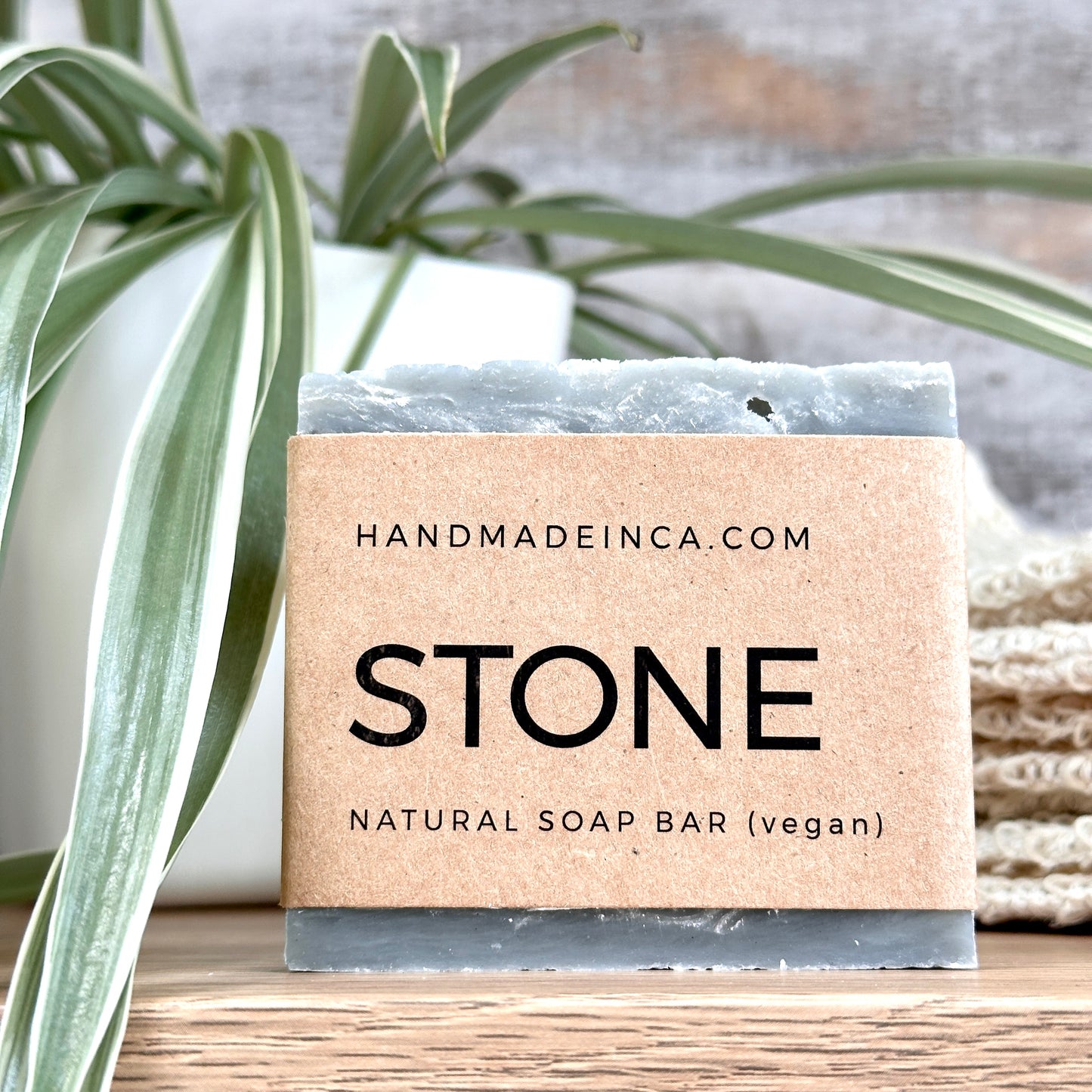 VEGAN Stone Natural Bath and Body Soap Bar