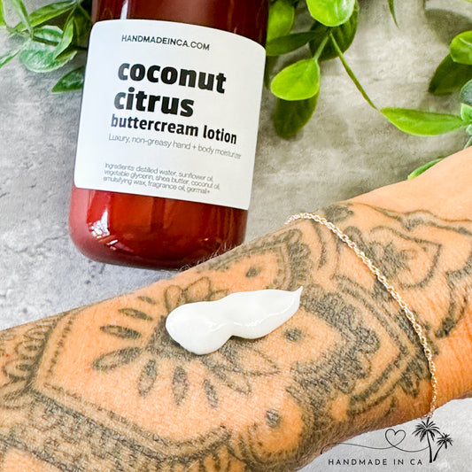Moisturizing Hand and Body Buttercream Lotion