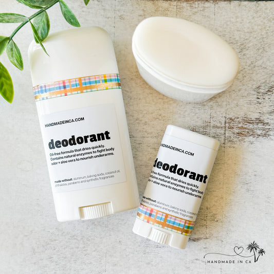 Aluminum and Baking Soda Free Deodorant