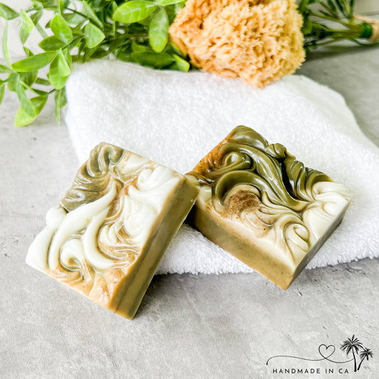 Anti-Aging Soap: Spirulina + Moringa Facial Bar