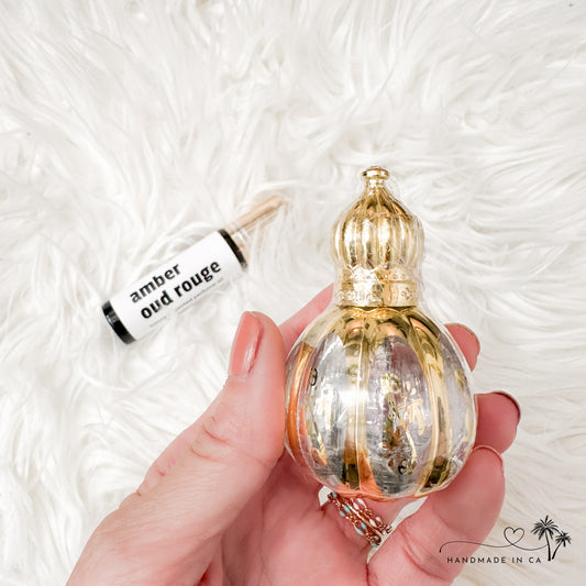 Amber Oud Rouge (type) Luxury Perfume Oil Roll On