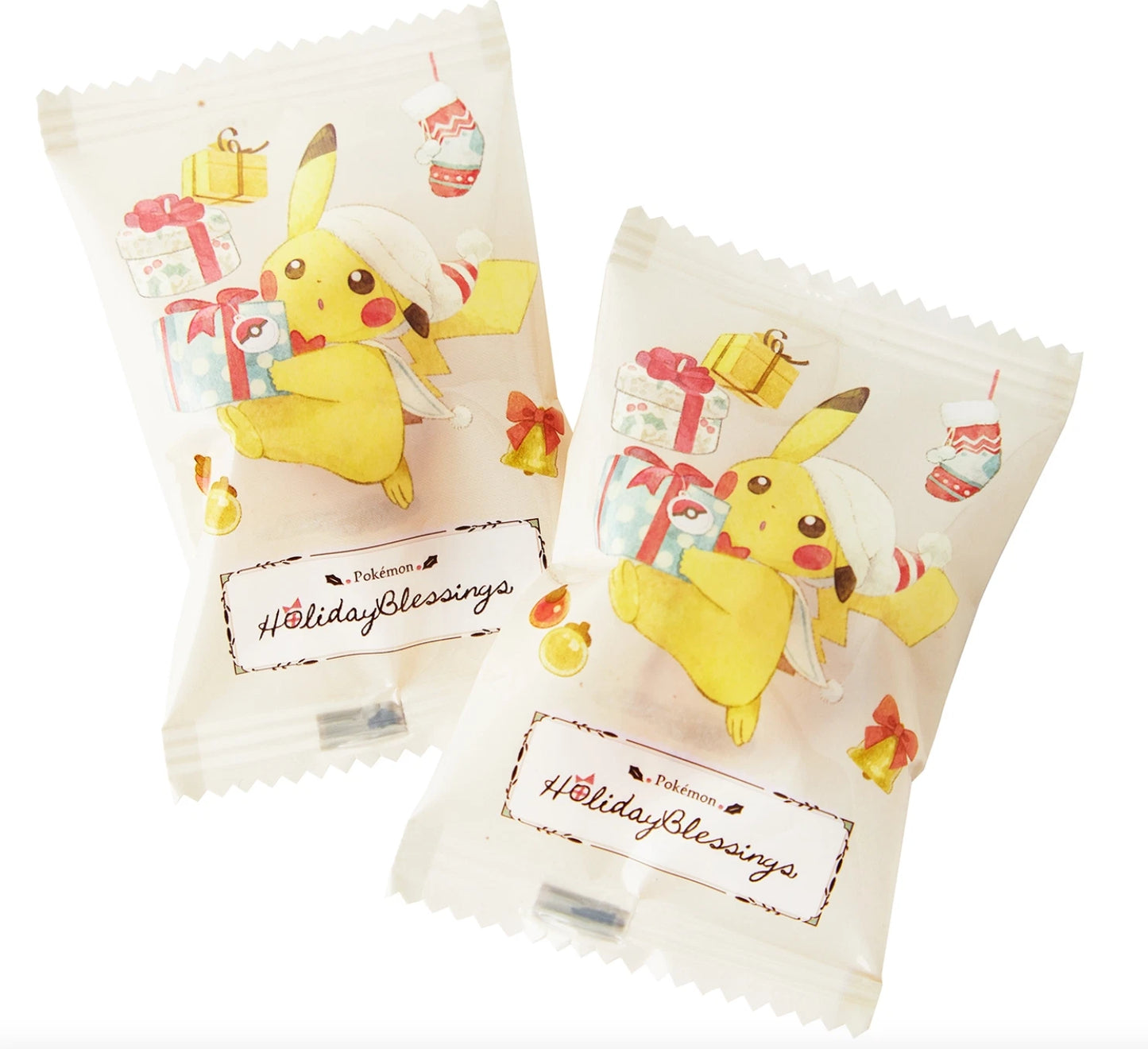 Pokémon Center 2025 — Pikachu “Holiday Blessings” Christmas Stocking (Japan-Exclusive)