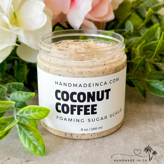 Firming Coconut + Coffee Foaming Sugar Scrub