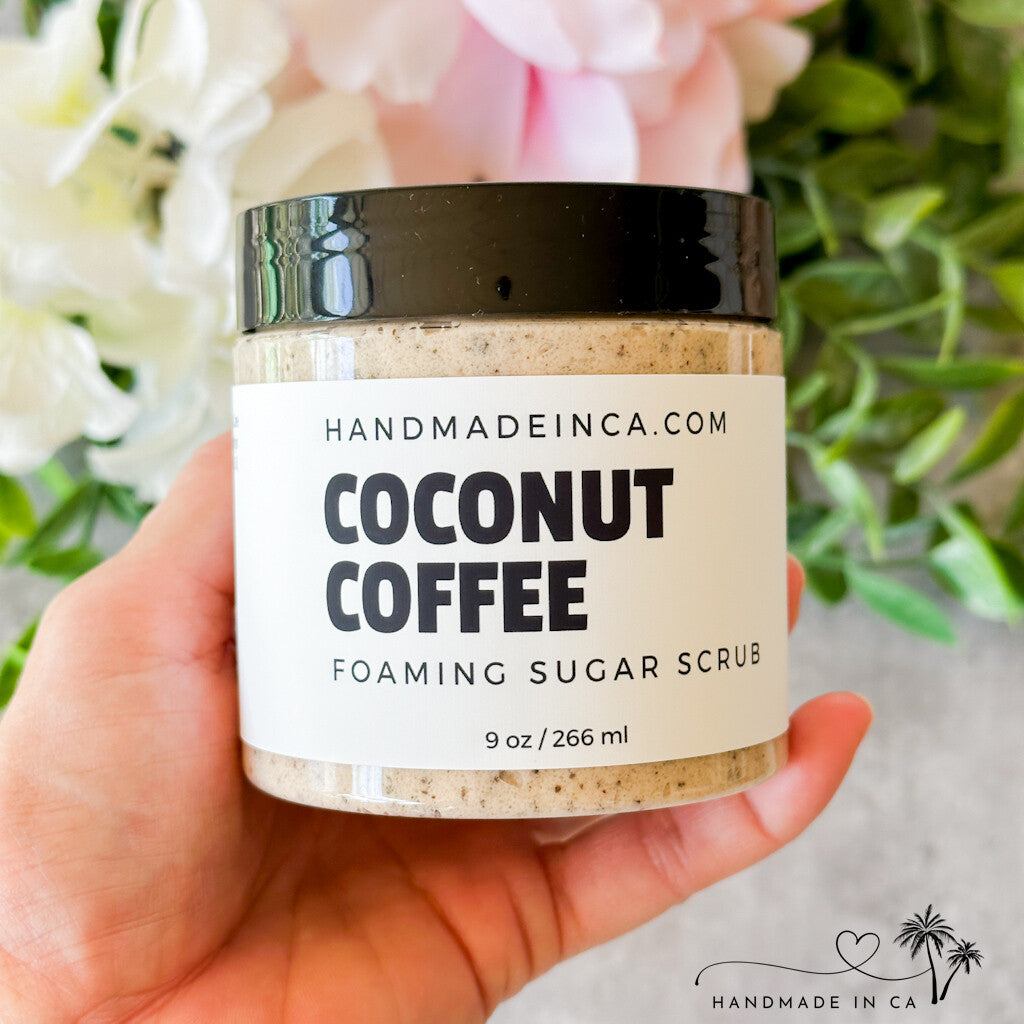 Firming Coconut + Coffee Foaming Sugar Scrub