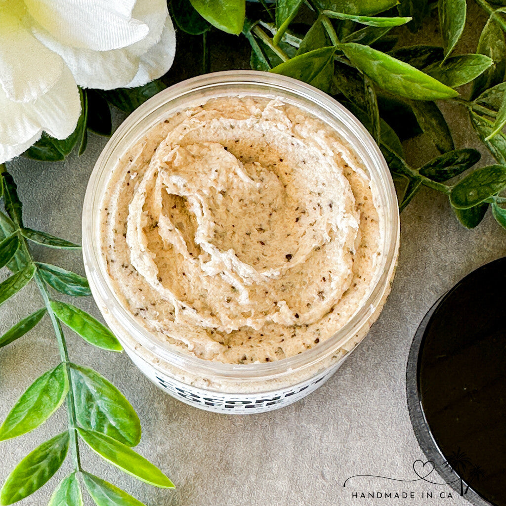 Firming Coconut + Coffee Foaming Sugar Scrub