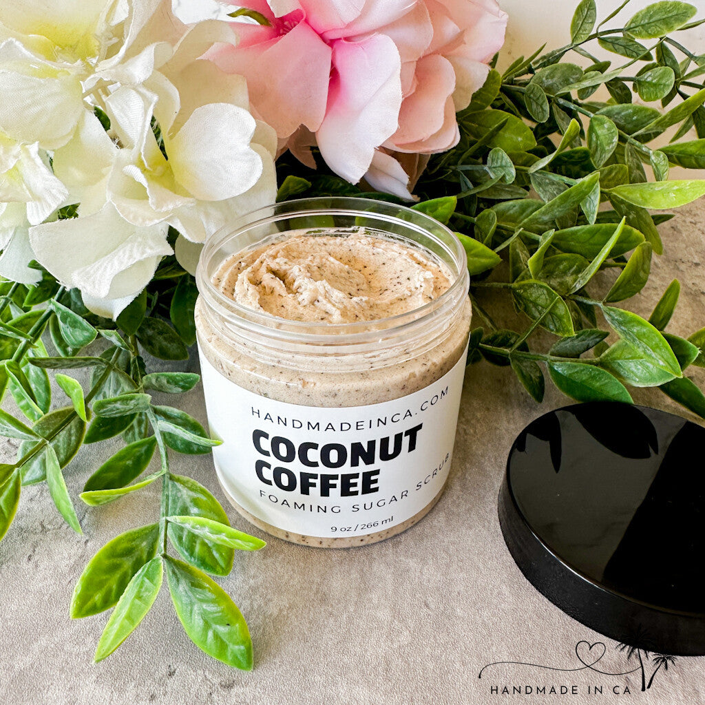 Firming Coconut + Coffee Foaming Sugar Scrub