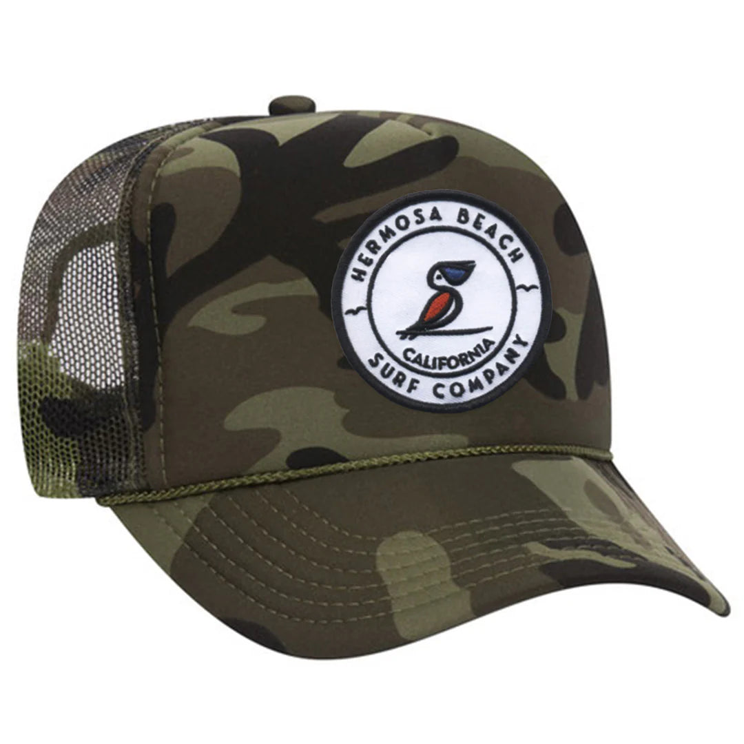 Hermosa Beach Surf Co - Trucker Hat