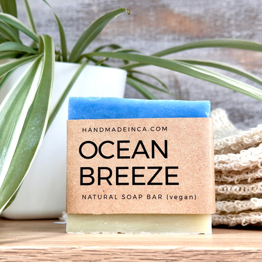 VEGAN Ocean Breeze Natural Soap Bath and Body Bar