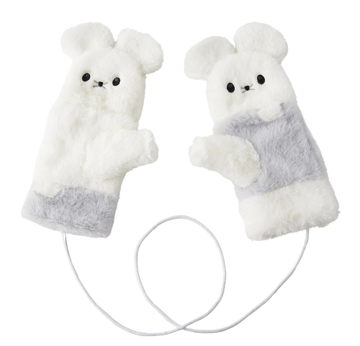 Pokémon Center Japan 2025 — Holiday Blessings Tandemaus Convertible Mittens (Japan-Exclusive)