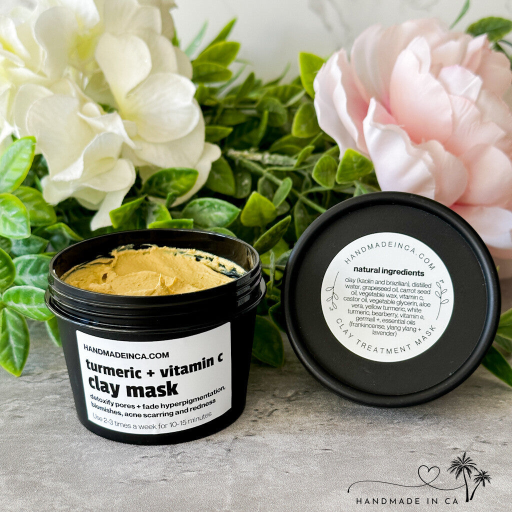 Turmeric + Vitamin C Brightening Clay Mask