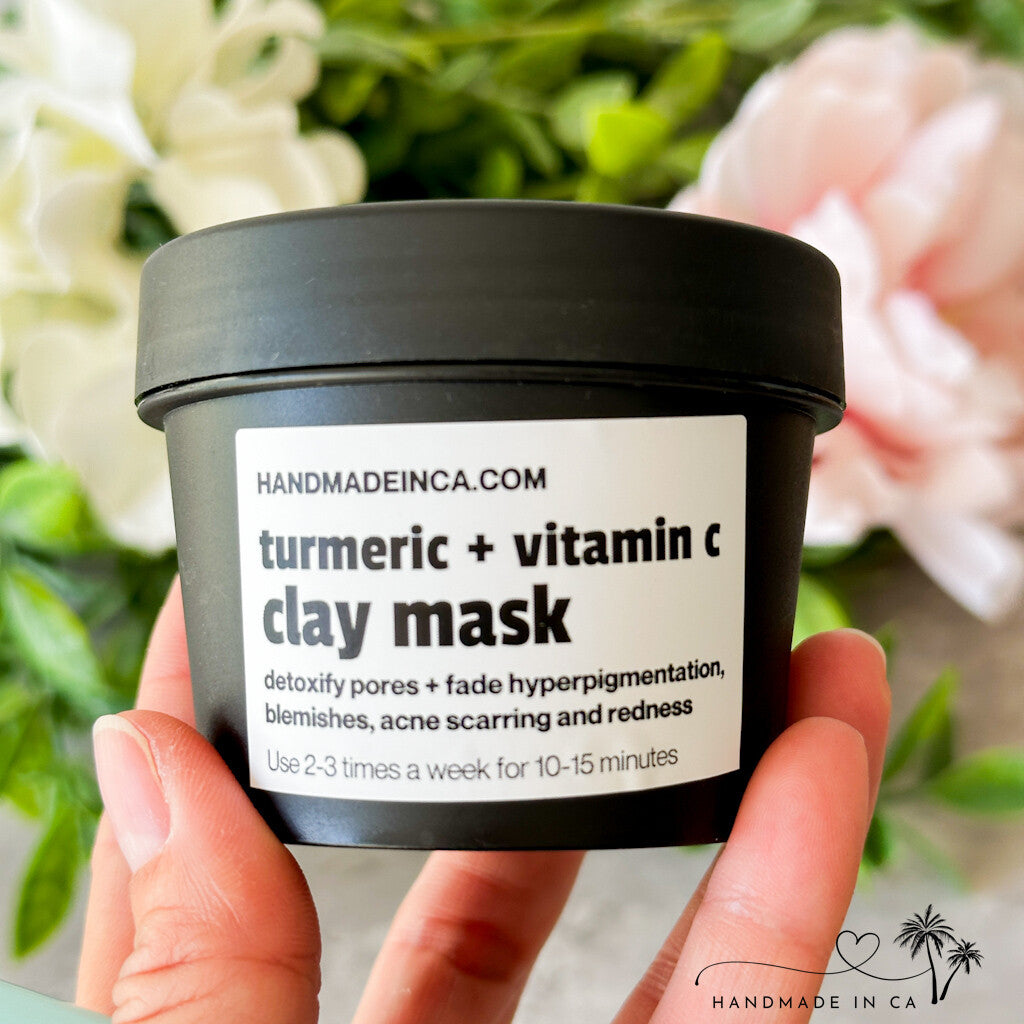 Turmeric + Vitamin C Brightening Clay Mask