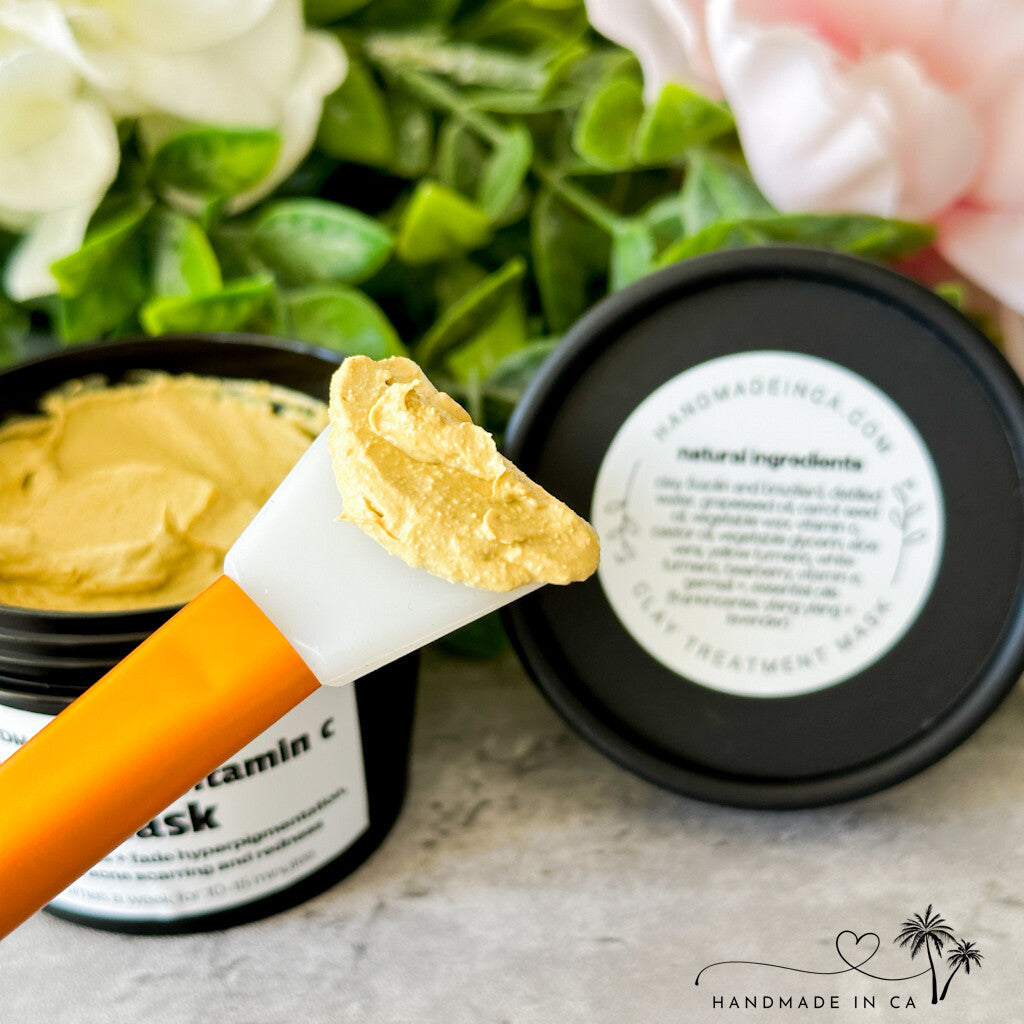 Turmeric + Vitamin C Brightening Clay Mask