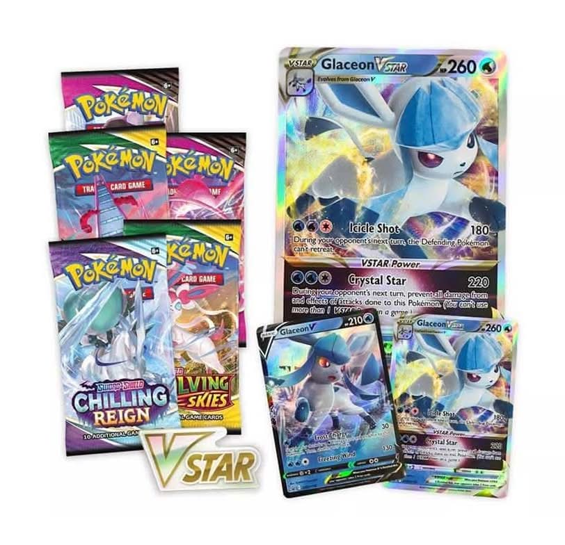 Pokémon TCG Sword and Shield: Glaceon VSTAR Special Collection