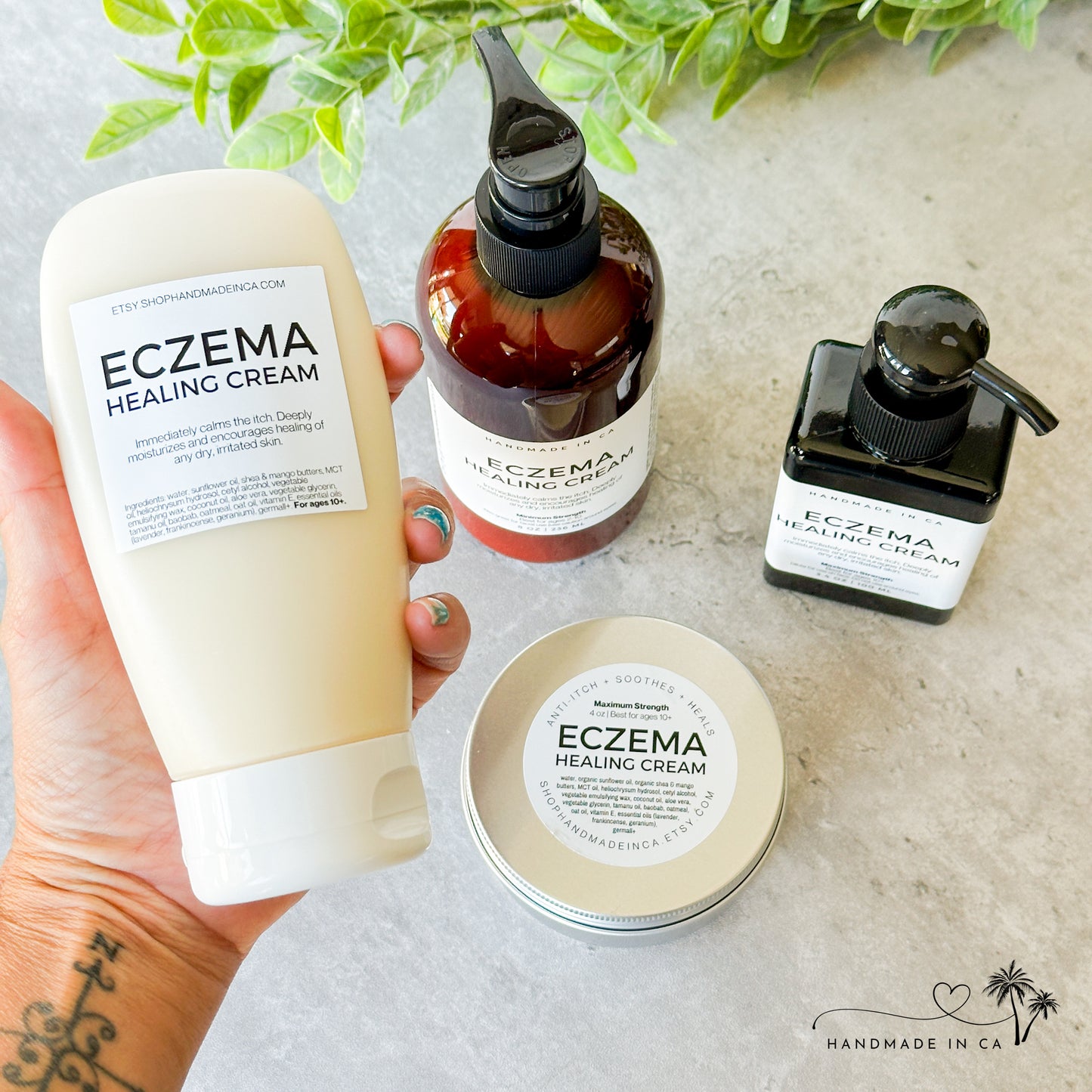 Healing and Anti-Itch Eczema Buttercream Lotion