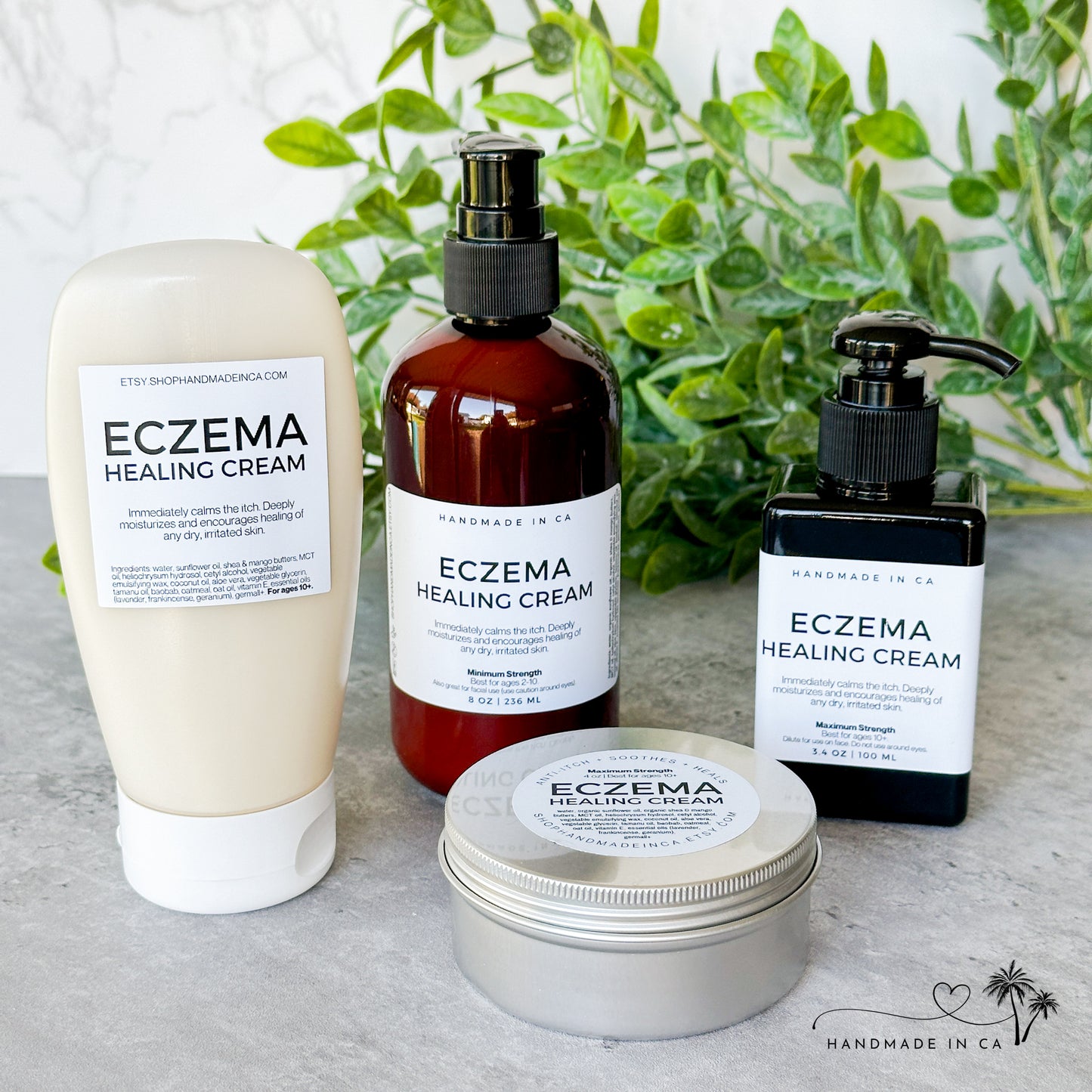 Healing and Anti-Itch Eczema Buttercream Lotion