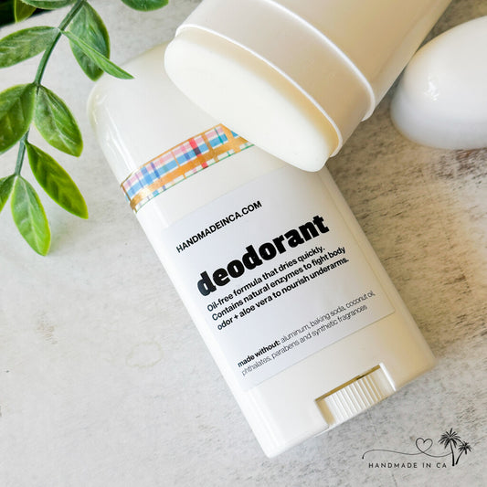 Aluminum and Baking Soda Free Deodorant