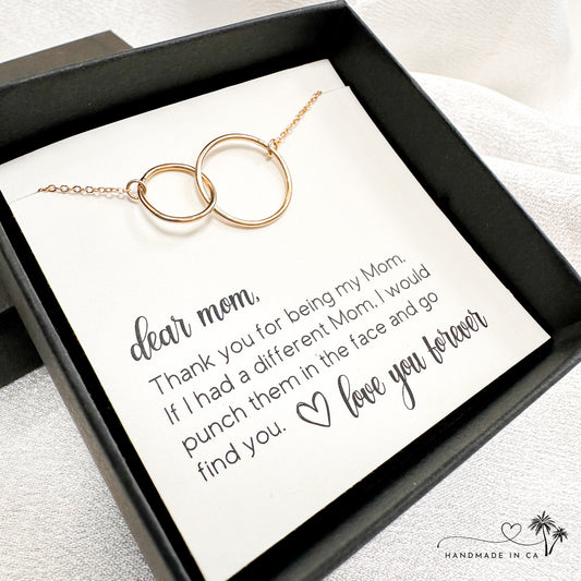 Dear Mom - Funny Necklace