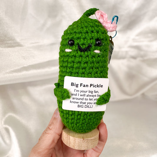 Crochet Big Fan Pickle