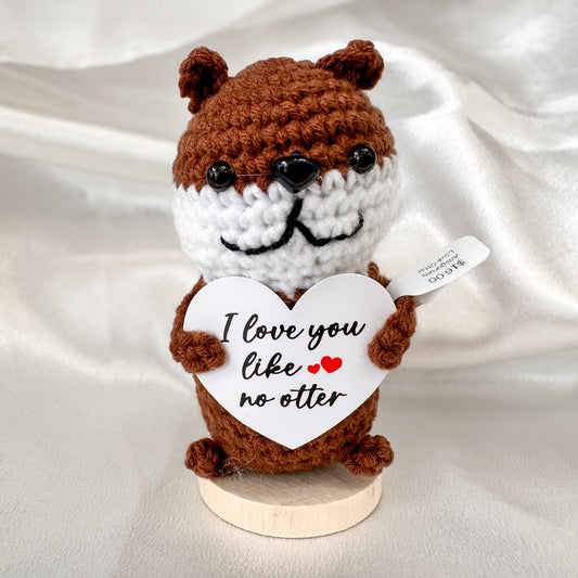 Crochet Love Otter