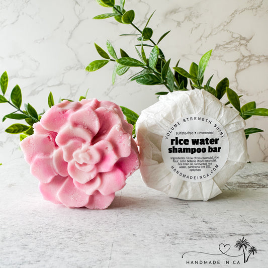 Sulfate Free Rice Water Shampoo Bar