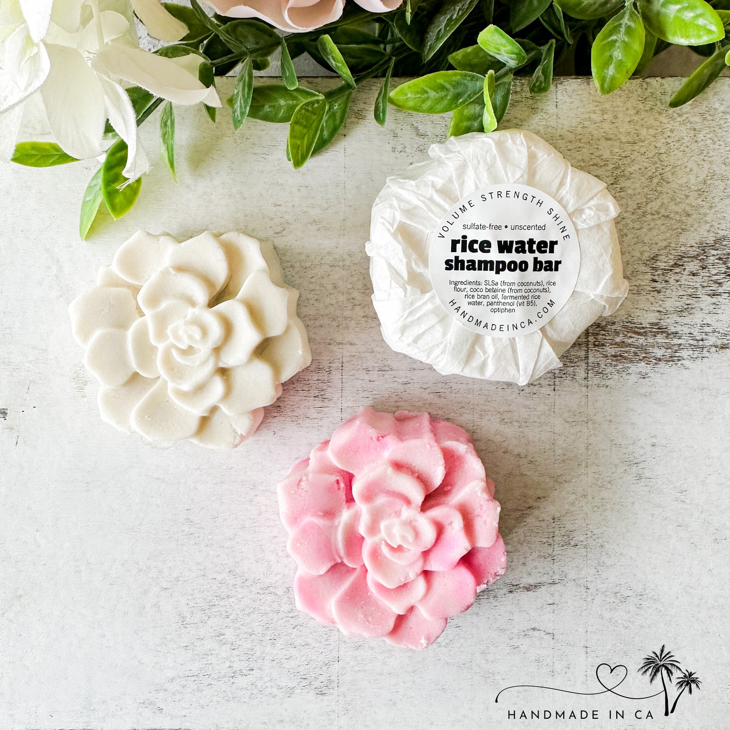 Sulfate Free Rice Water Shampoo Bar