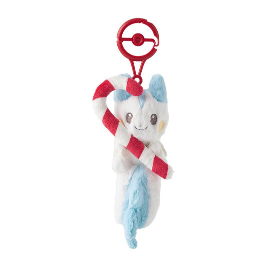 Pokemon Holiday Blessings Pachirisu Plush Keychain